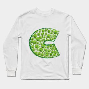 coronavirus | lettre C Long Sleeve T-Shirt